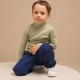 Спортивні штани дитячі утеплені унісекс Trendy Tot 03-01363 синій 98 см (3 роки) - зображення 4