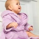 Халат дитячий махровий для дівчаток Trendy tot 03-01409 лаванда 116 см (6 років) - зображення 4
