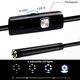 Цифровой эндоскоп автомобильный для смартфона ПК 5,5 мм 3в1 micro USB/USB/Type-C гибкий 2м - изображение 6
