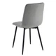Дизайнерське М'яке Крісло Just Relax "Padua Light Grey" з Сірим оксамитом - зображення 4