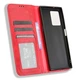 Чехол-книжка Deexe Retro Style для HMD Skyline - Red - изображение 4