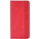 Чехол-книжка Deexe Retro Style для HMD Skyline - Red - изображение 5