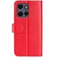 Класичний чохол-книжка Deexe Wallet Style для Motorola Edge 50 Neo / Edge 60 Neo - Red - зображення 5