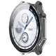 Захисний чохол Deexe Hard Frame для OPPO Watch X / OnePlus Watch 2 - Transparent White - зображення 2
