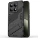 Захисний чохол з підставкою Deexe Bibercas для Xiaomi 14T - Black - зображення 1