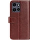 Классический чехол-книжка Deexe Wallet Style для Motorola Edge 50 Neo / Edge 60 Neo - Brown - изображение 5