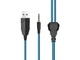 Навушники з мікрофоном Hoco W105 Joyful Black/Blue - изображение 4