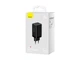 Зарядний пристрій BASEUS GaN5 Pro Fast Charger 2C+U 65W Black w/Type-C to Type-C (CCGP120201) - изображение 7