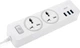 Сетевой фильтр-удлинитель XO WL04 2 Розетки + 3 USB 1.8 м White (WL04) - изображение 3