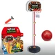 Детский набор для игры в баскетбол Playset кольцо на стойке с регулировкой, насос, мяч (HF 606) - изображение 8