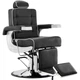 Гідравлічне перукарське крісло Areus Barberking ENZO-002-FOTEL - зображення 1
