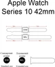 Ремешок Drobak Sport Band Premium для Apple Watch Series 10 / 11 42mm Black S/M (777789) - изображение 4