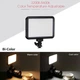 Накамерная LED лампа для блогеров Tolifo PT-F300B 3200К-5600К с аккумулятором и зарядкой Черная - изображение 4