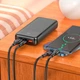 Повербанк 20000mAh 22.5W HOCO J121A 2хUSB/Type-C/microUSB черный - изображение 2