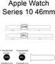 Ремешок Drobak Sport Band Premium для Apple Watch Series 10 / 11 46mm / Ultra 2 / Ultra 3 Starlight S/M (777798) - изображение 4
