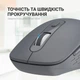 Миша OfficePro M230 Silent Click Wireless Gray (M230G) - зображення 9