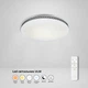 Світильник стельовий 50W ULM-8269 2900K-6000K 350 мм, LED люстра кругла з пультом керування - зображення 1
