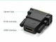Кабель UGREEN 20124 DVI 24+1 Male to HDMI Female Adapter (Black) (UGR-20124) (UGR-20124) - зображення 5