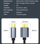 Кабель Micro USB Type B 3.0 - Type C 3.0 (M/M) 5Gbps Aluminum Gold-plated, 0.5 м (48773) - зображення 7