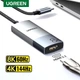 Перехідник 8K Ultra HD UGREEN CM491 кабель USB Type-C to HDMI 2.1 8k 60hz (4k 120hz 1080P 240hz) HDR VRR 3D Thunderbolt 4 для MacBook Asus Lenovo 20 см Grey (50338) - зображення 2