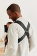 Рюкзак-кенгуру BabyBjorn Mini Woven Black, 7317680211569 - зображення 10