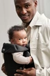 Рюкзак-кенгуру BabyBjorn Mini Woven Black, 7317680211569 - зображення 12