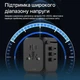 Универсальный адаптер для путешествий черный USB TYPE C Travel Adapter Переходник для всех типов розеток - изображение 5