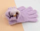 Перчатки детские на 2-5 лет (арт. 24-8-008) фиолетовые - изображение 2