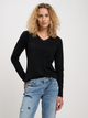 Longsleeve damski Cross Jeans 56139-020 XL Czarny (8697319673470) - obraz 1