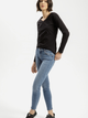 Longsleeve damski Cross Jeans 56144-020 L Czarny (8697319673555) - obraz 3