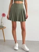 Юбка мини летняя женская ARTKNIT Kayla 35034 S-M Хаки (4823093460959) - изображение 1