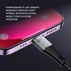 Дата кабель USB-C to Lightning + Micro 5P + USB-C 1.2m 3.0A (PD60W data) Black ColorWay (CW-CBPDU3060-BK) - зображення 3