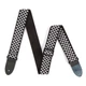 Ремень для гитары Jim Dunlop Classic Black / White Check Strap (D38-31BK) - изображение 2