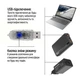 Гірлянда ColorWay Штора завіса 3 x 3 м 300 LED USB теплий колір (CW-GW-300L33U) - зображення 7
