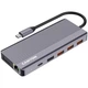 Порт-репликатор Canyon Docking Station DS-16 13 in 1 4k USB-C hub (CNS-TDS16) - изображение 11