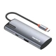 Порт-репликатор ColorWay Docking Station USB-C 5-в-1 Type C PD 100W/USB3.0х3/HDMI 4К (CW-HUB01) - изображение 1