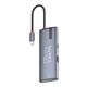 Порт-репликатор ColorWay Docking Station USB-C 5-в-1 Type C PD 100W/USB3.0х3/HDMI 4К (CW-HUB01) - изображение 3