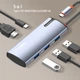 Порт-репликатор ColorWay Docking Station USB-C 5-в-1 Type C PD 100W/USB3.0х3/HDMI 4К (CW-HUB01) - изображение 5