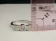Серебряное кольцо Бантик с фианитами. GR4032 17,2 - изображение 5