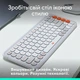 Клавіатура Logitech POP Icon Keys Bluetooth UA Off-White (920-013072) - зображення 10