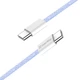 Дата кабель USB-C to USB-C 1.0m 60W 3.0А purple ColorWay (CW-CBPDCC061-PU) - зображення 10