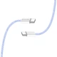 Дата кабель USB-C to USB-C 1.0m 60W 3.0А purple ColorWay (CW-CBPDCC061-PU) - зображення 11