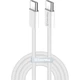 Дата кабель USB-C to USB-C 1.0m 60W 3.0А grey ColorWay (CW-CBPDCC061-GR) - зображення 1