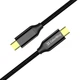 Дата кабель USB-C to USB-C 1.0m USB3.2 (20Gbps 4K PD100W) Gen2 5А black ColorWay (CW-CBPDCC062-BK) - зображення 10