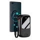 Портативная батарея Павербанк Baseus Qpow Pro 20000 mAh 22.5W з кабелем Type-C Digital Display Quick Charge/Power Delivery (PPQD060301) Черный - изображение 4