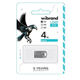 Флешка 4Гб USB 2.0 срібло Hawk Wibrand - изображение 2