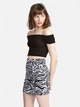 Юбка H&M 0507894 34 Черная с белым (KAY2000001249741) - изображение 1