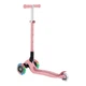 Самокат Globber Primo Foldable Lights колеса с подсветкой до 50 кг 3+ Пастельно-розовый (432-211-3) - изображение 8