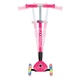 Самокат Globber Primo Foldable Lights колеса с подсветкой до 50 кг. 3+ Розовый (432-110-3) - изображение 5