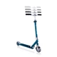 Самокат Globber Flow Element Lights колеса з підсвіткою до 100 кг 5+ Синій (721-300) - зображення 6